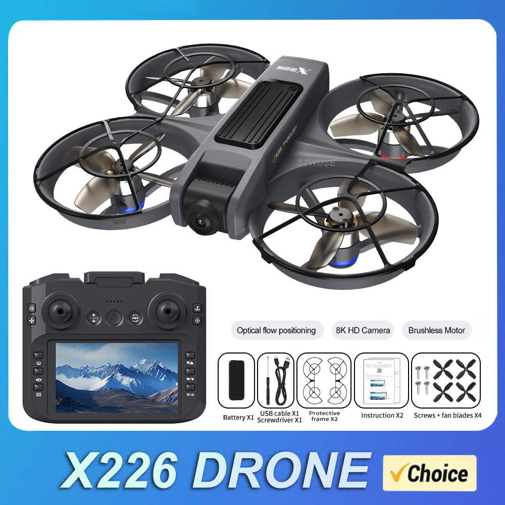 Drone Camera Hd - โดรนรุ่นใหม่ X226 RC 2.4G 5G WIFI