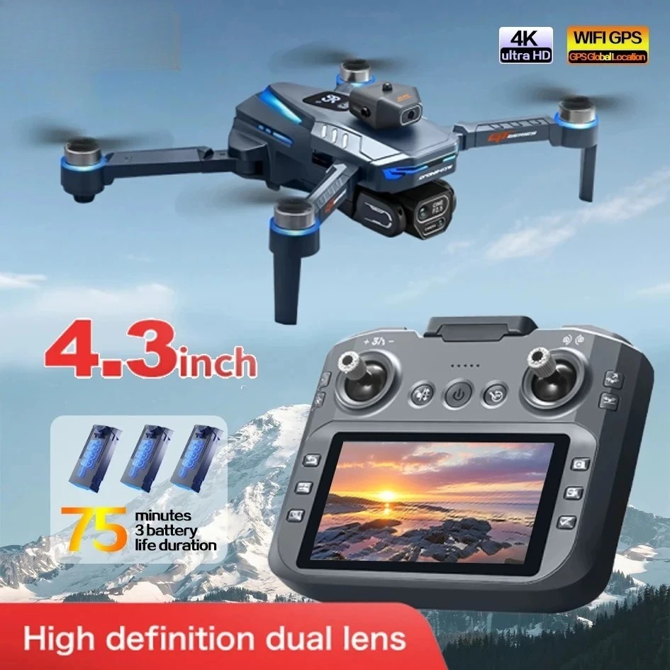 Drone Camera Night Vision - โดรน GT8 รุ่นดั้งเดิม กล้องคู่ 8K HD