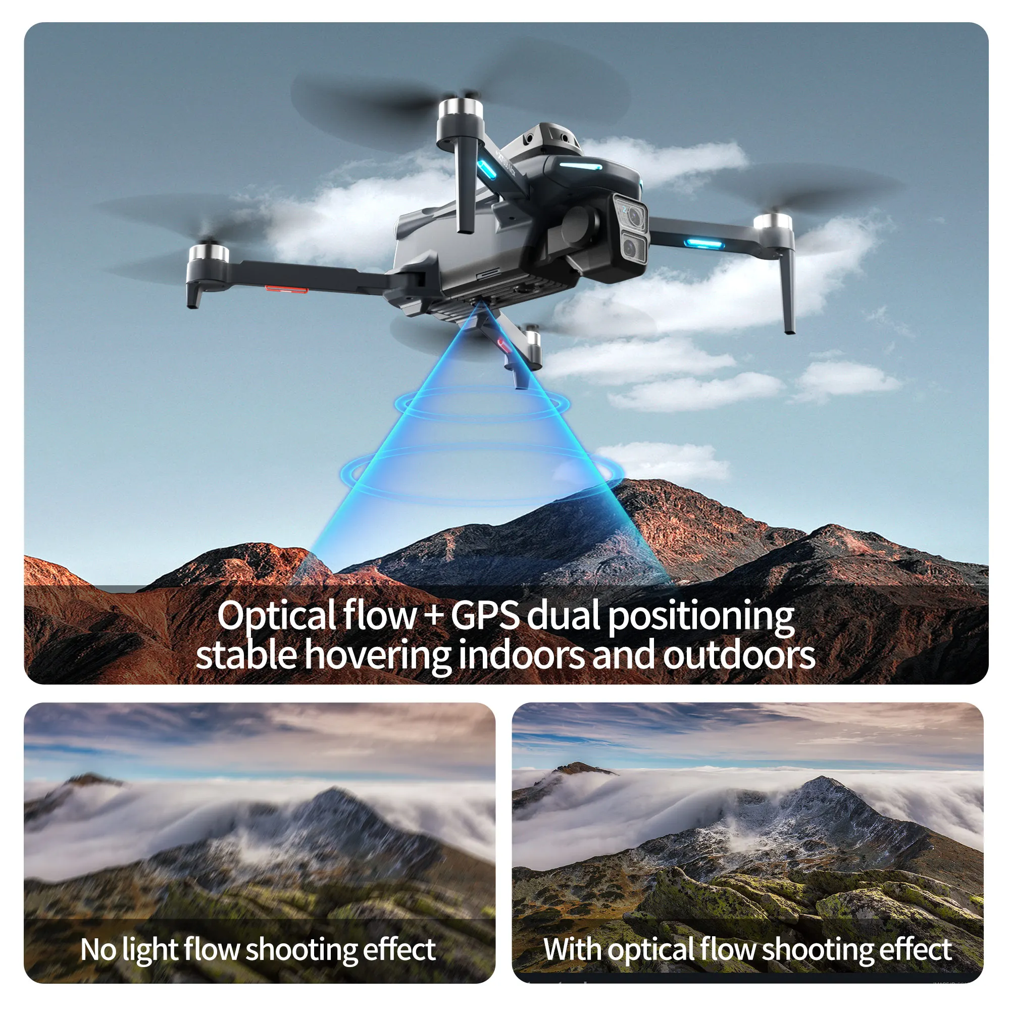 โดรนรุ่น Original XT606 ระดับม - Drone Camera Night Vision บทวิจารณ์และราคา