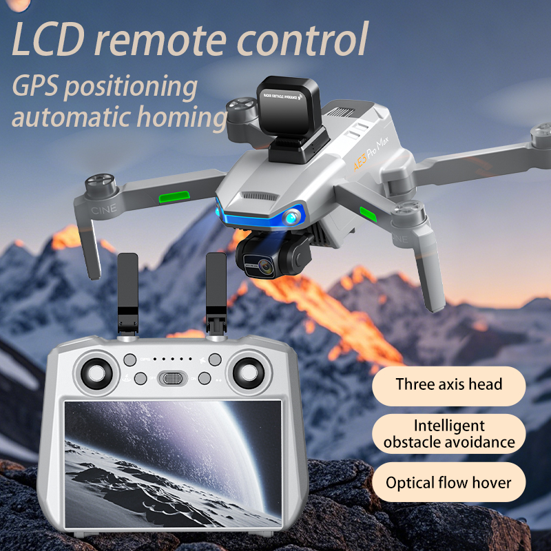 AE3 PRO Max ใหม่ LCD SC GPS Dr - Drone Camera Professional บทวิจารณ์และราคา