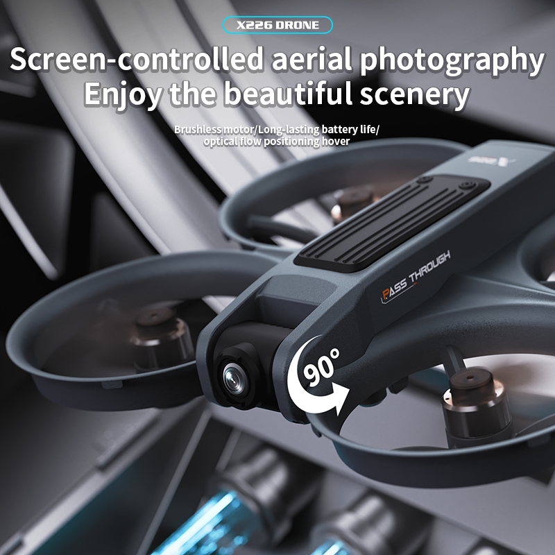 โดรนรุ่นใหม่ X226 RC 2.4G 5G W - Drone Camera Hd บทวิจารณ์และราคา