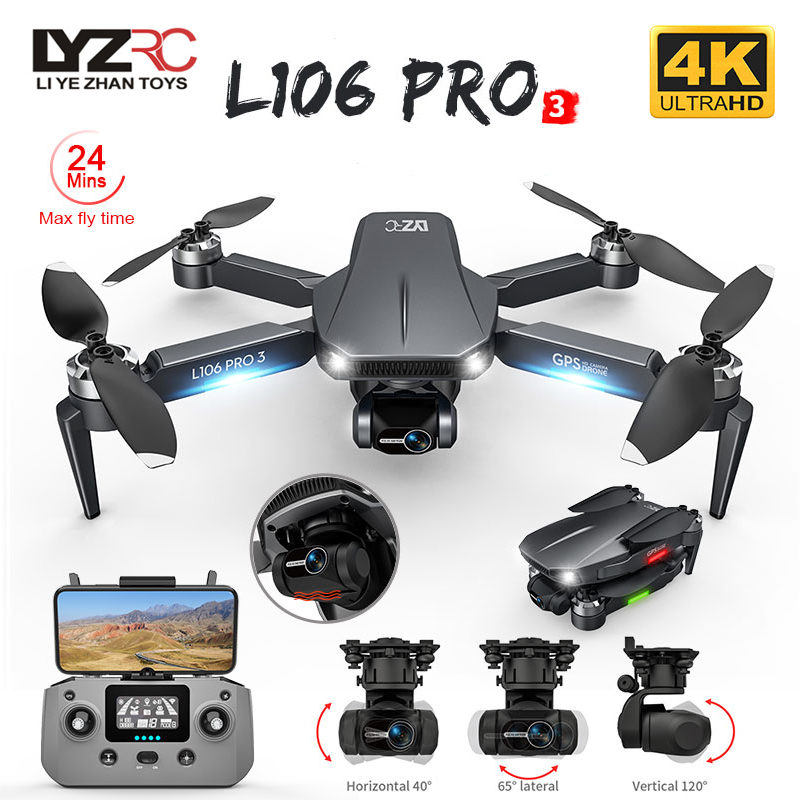L106 Pro 3 Drone 5G WIFI FPV G - Drone Camera Professional บทวิจารณ์และราคา